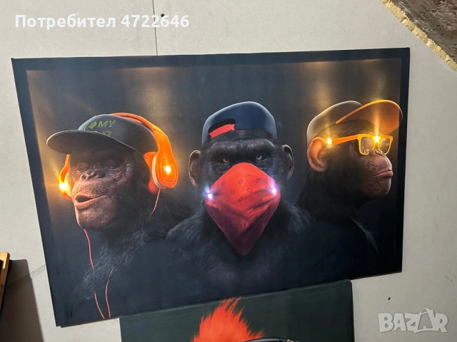 Светещи картини! Ликвидация!, снимка 10 - Картини - 53269683