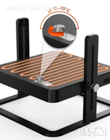 Нагревателна плоча за пиленца – регулируема температура, безопасност и енергийна ефективност, снимка 2 - За птици - 53807274