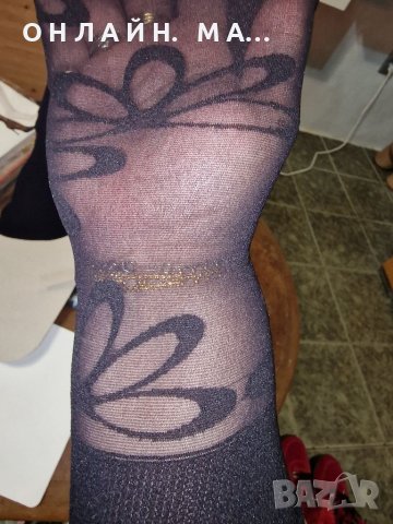   Цветни фигурални дамски чорапи с еластан  Чорапи SENSI фигурални 20 Den 3 D , снимка 2 - Дамски чорапи - 39447508