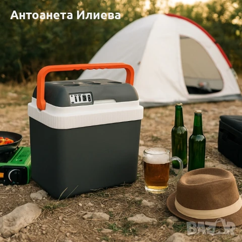 Хладилна кутия Oliver Voltz, 24 литра, активна, охлаждане и затопляне, снимка 1