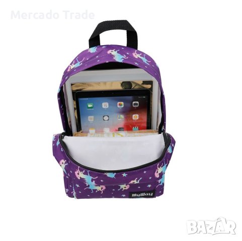 Детска раница Mercado Trade, За детска градина, Еднорог, Лилав, снимка 3 - Раници - 41952238