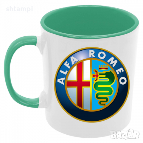 Чаша Alfa Romeo, снимка 3 - Чаши - 36137744