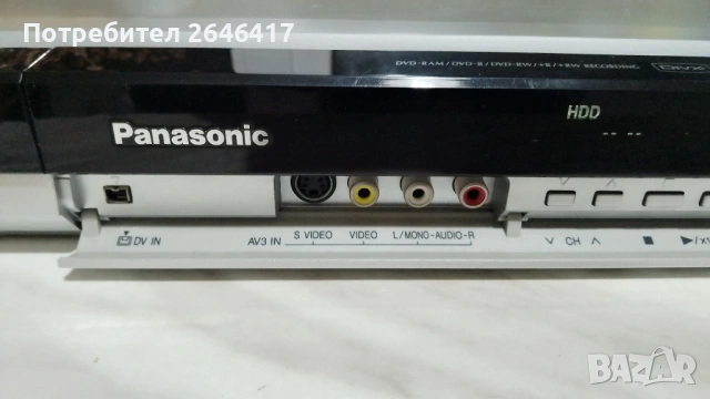DVD-recorder Panasonic DMP-EH57, снимка 5 - Плейъри, домашно кино, прожектори - 53767770