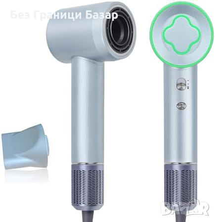 Нов Професионален Бързосушещ Сешоар 110000 об/мин Тих и Мощен, снимка 2 - Сешоари - 44571320
