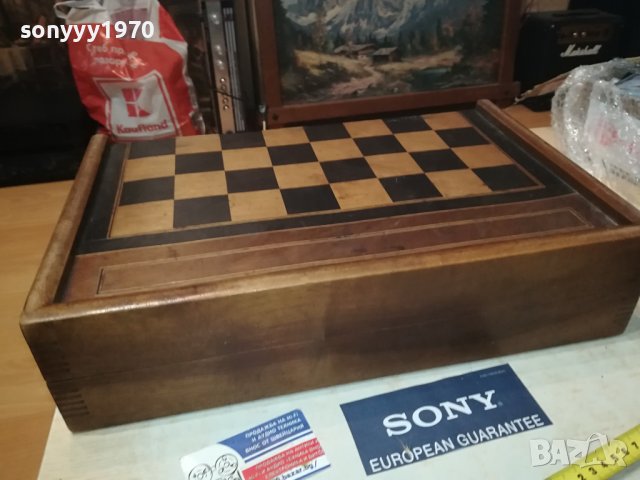 СТАРА ФРЕНСКА ТАБЛА/ШАХ-КУТИЯ 1107231746L, снимка 7 - Антикварни и старинни предмети - 41520374