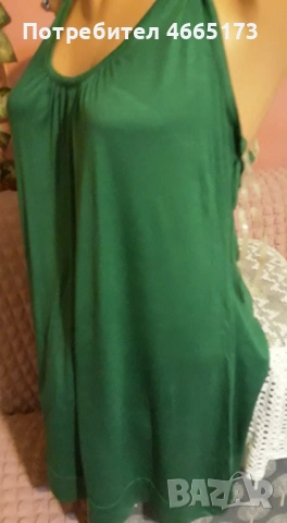 Forever Зелена Туника , снимка 3 - Туники - 53036118