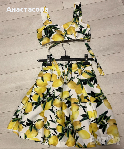 Сет пола с висока талия и бюстие, Nikole Collection