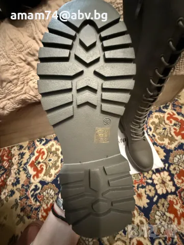 Високи ботуши(нови) N 38, снимка 1