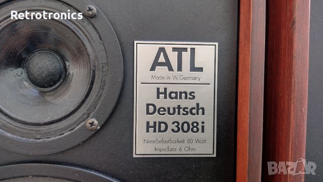 ATL Hans Deutsch HD 308i, снимка 6 - Тонколони - 40465012