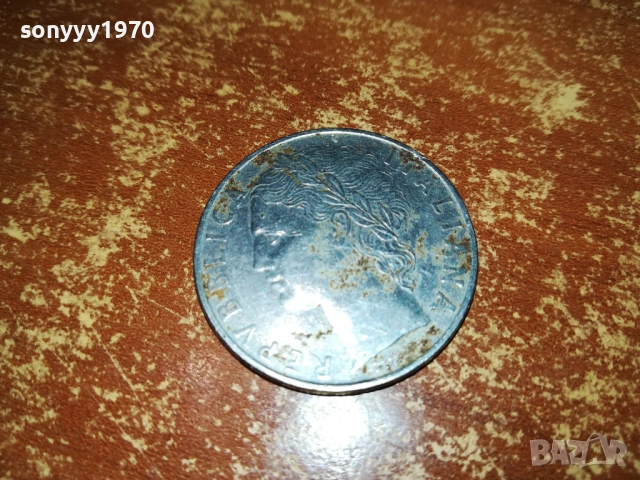 L100 ITALIANA-МОНЕТА ЗА КОЛЕКЦИЯ 2110251946, снимка 2 - Нумизматика и бонистика - 52135173