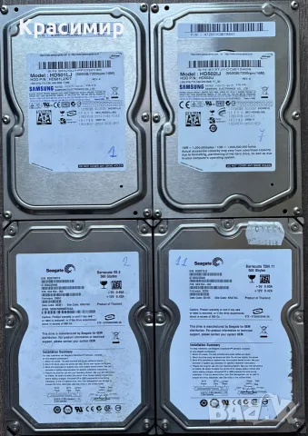 3.5” HDD дискове, снимка 3 - Твърди дискове - 56347366