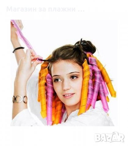 РОЛКИ ЗА ВЪЛНООБРАЗНИ КЪДРИЦИ MAGIC LEVERAG - код 1715, снимка 3 - Аксесоари за коса - 34269141