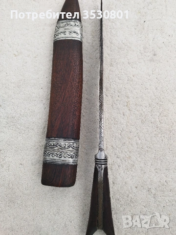 Стар овчарски нож каракулак , снимка 2 - Антикварни и старинни предмети - 53734816