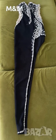 Рокля с камъни , снимка 5 - Рокли - 50643736