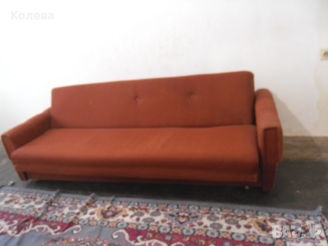 Диван разтегателен и фотьойли, снимка 3 - Дивани и мека мебел - 52174861