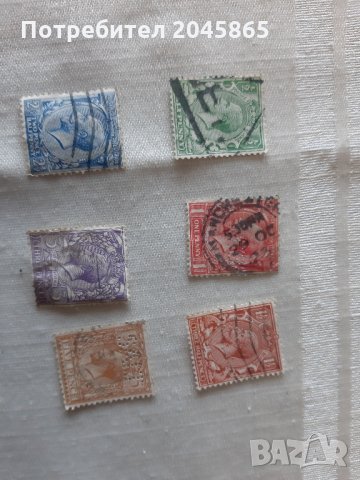 Продавам лот стари английски марки от 30те години, снимка 2 - Филателия - 35841286