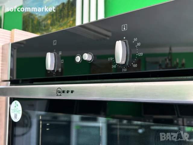 Фурна за вграждане Neff Slide&Hide B44M42N5 - с прибираща се врата, снимка 2 - Печки, фурни - 51179783