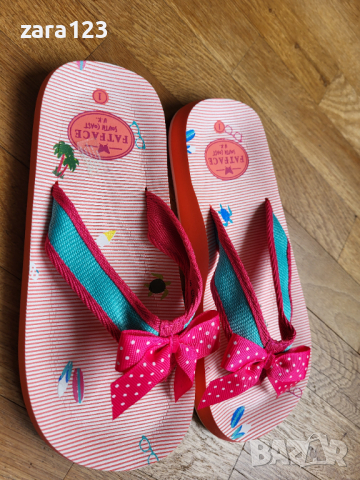 Нови джапанки Fat face, 33ти номер, снимка 3 - Детски джапанки - 36499015