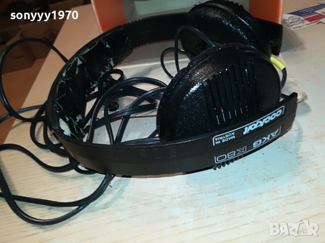 AKG K80 COCKPIT-HEADPHONES MADE IN AUSTRIA M2705231952, снимка 9 - Слушалки и портативни колонки - 40844089