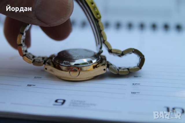 Японски дамски часовник ''Seiko 5'' позлатен, снимка 9 - Дамски - 41435549