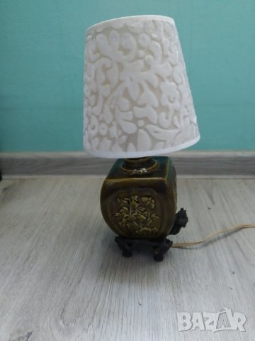 стара настолна лампа арт нуво, снимка 1 - Настолни лампи - 39117496