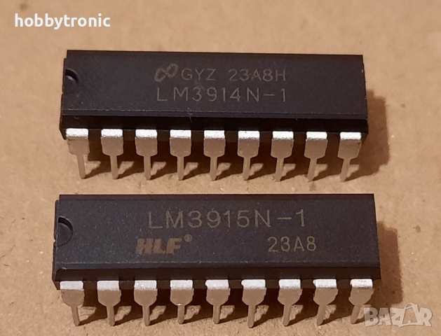 LM3914, LM3915 dot/bar display driver