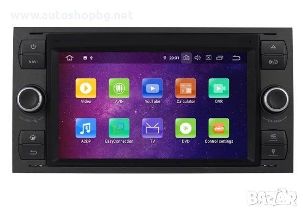 FORD MONDEO FOCUS C-MAX TRANZIT - 7'' БЕЗ DVD МЕХАНИКА НАВИГАЦИЯ