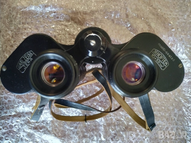 Carl Zeiss Jena Jenoptem 10x50w Multi Coated , снимка 3 - Екипировка - 51242908