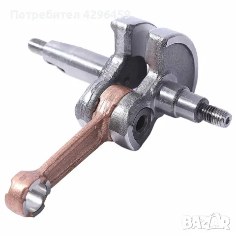 Колянов вал за бензинови резачки за дърва 4500, 5200, 5800 (00388/010643), снимка 3 - Градинска техника - 47932436