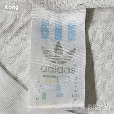 винтидж фланелка Adidas ITALIA 1990 West Germany дълъг ръкав горница Адидас анцуг Германия Левски, снимка 2 - Футбол - 52053200