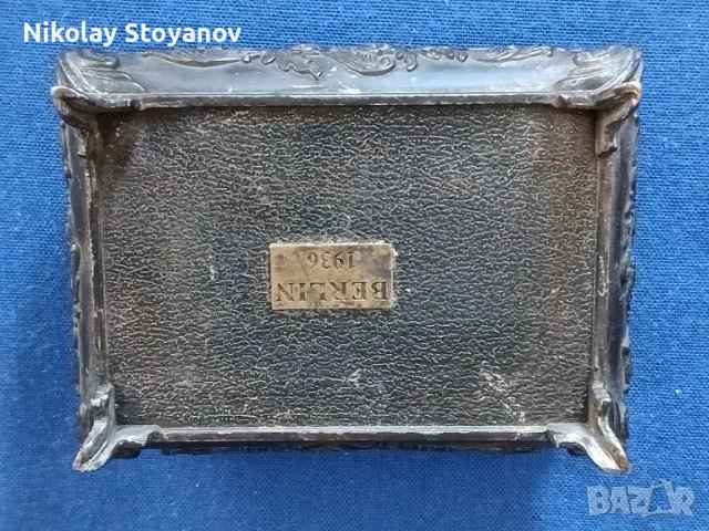 Стара кутийка за бижута от 1936 г., снимка 3 - Антикварни и старинни предмети - 48598605