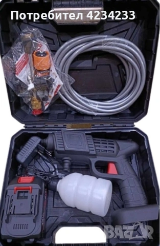 Акумулаторна водоструйка , снимка 4 - Парочистачки и Водоструйки - 53719010