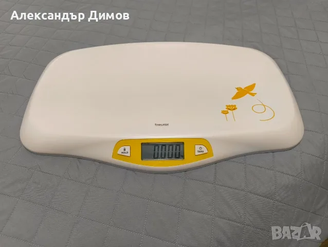 Електронна везна за бебета Beurer BY 80, снимка 2 - Други - 55989186
