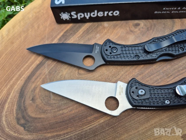 Сгъваем джобен нож Spyderco Delica 4,два цвята, снимка 4 - Ножове - 50466382
