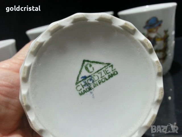 стар полски порцелан чаени чаши детски мотиви , снимка 4 - Антикварни и старинни предмети - 51636434