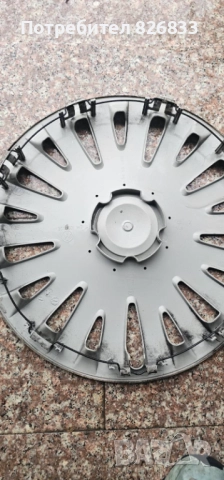 Железни джанти с капаци оригинални за vw touran 5*112 R16, снимка 2 - Гуми и джанти - 51983440