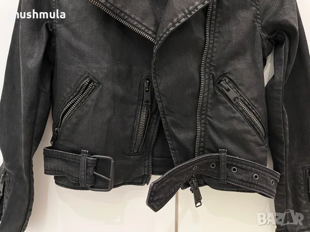 Яке AllSaints Micah XS - обличано веднъж, снимка 5 - Якета - 56080443
