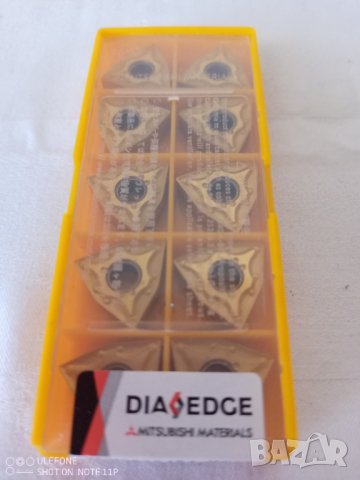 Комплект от 10 броя стругарски пластини DIA EDGE WNMG080404-MA