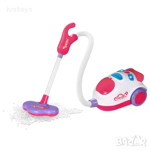 Детска прахосмукачка със звук и светлина - Код 5573, снимка 1