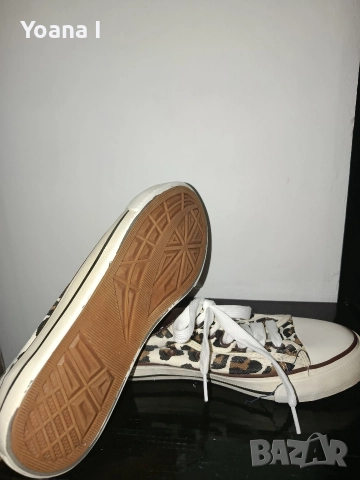 Дамски леопардови гуменки, снимка 3 - Кецове - 52592337