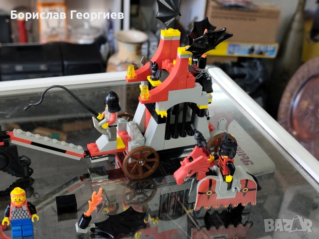 Лего 6047 Lego fright knights traitor transport 1997 г, снимка 3 - Конструктори - 53463783