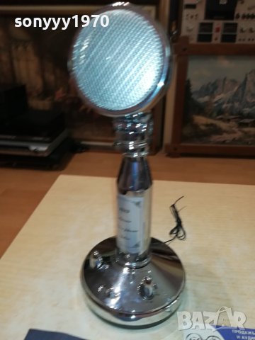 РЕТРО МИКРОФОН РАДИО-27СМ ВНОС ФРАНЦИЯ 2208231206, снимка 4 - Радиокасетофони, транзистори - 41930745