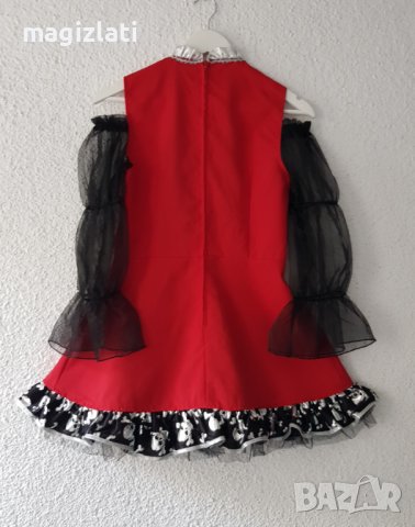 Рокля за Хелуин с черепи размер ХS-S - нова, снимка 14 - Рокли - 42701371