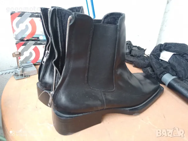 мъжки боти, рокер боти, мото хард боти ASOS DESIGN, ЛУКС, ПРЕСТИЖ, МОДА, снимка 17 - Мъжки боти - 49508490