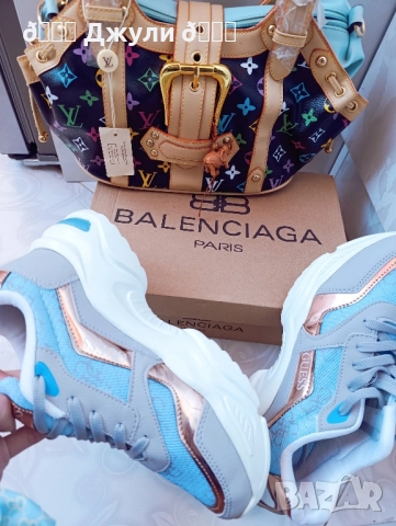 Дамски маратонки Guess by Marciano 🩵, снимка 5 - Маратонки - 51976122