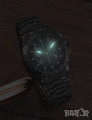 Мъжки стилен часовник с гривна, снимка 4 - Мъжки - 41755905