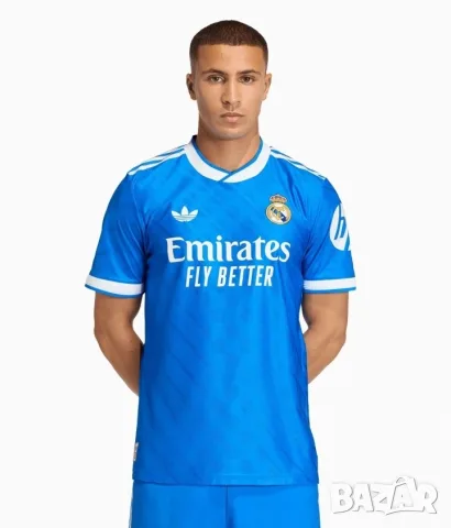 Страхотна мъжка футболна тениска ADIDAS REAL MADRID 25 / 26 , нова с етикет, снимка 2 - Футбол - 55984672