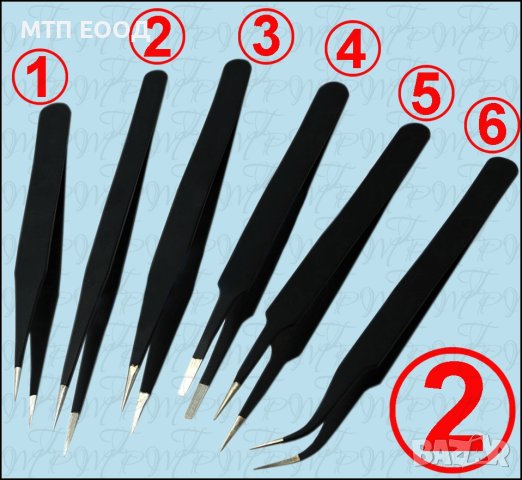 Пинсети, пинцети, пинсета, пинцета, SMD, снимка 2 - Друга електроника - 36929735