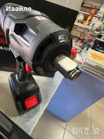 Гайковерт Wurth ASS 18v-1/2 compact 5Аh M-CUBE, снимка 5 - Други машини и части - 51946366