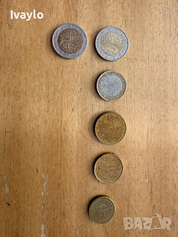 ЕВРО сет Франция непълен, снимка 2 - Нумизматика и бонистика - 53807591